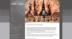 Desktop Screenshot of lenk-sohn.de